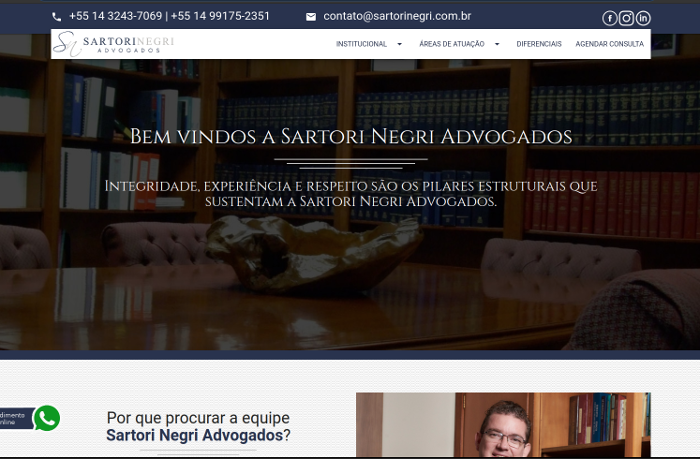 Sites focados em Sartori Negri Advogados